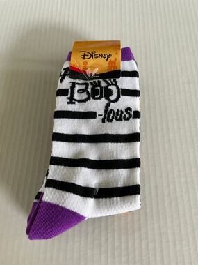 3 PAIR HOCUS POCUS HALLOWEEN SOCKS NEW